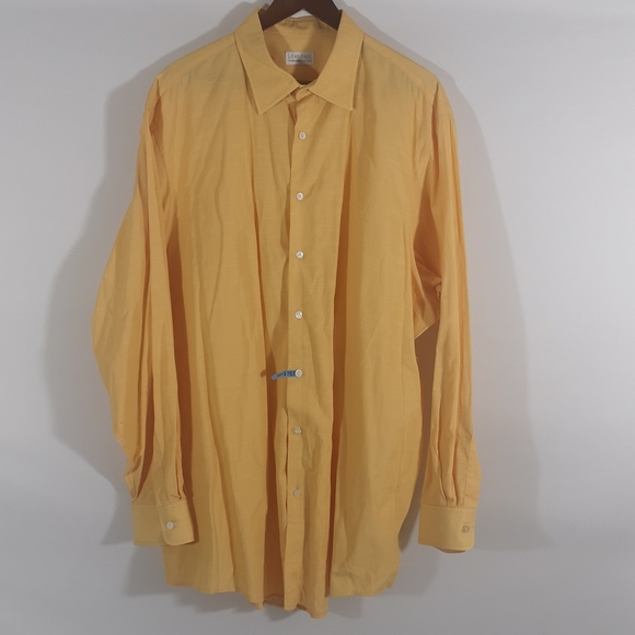 Jean-Paul (4) Men's Tailor-Made Designed Dress Shirts 3X-Tall Premier Cotton EUC - Picture 15 of 16